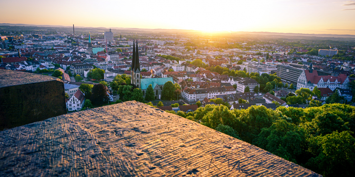 Sparrenburg bei Abendlicht